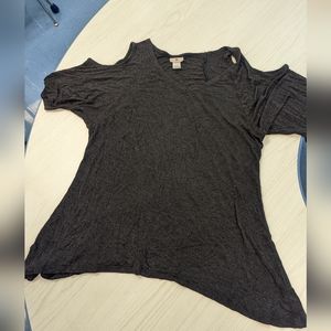 Cold should shark but hemmed shirt